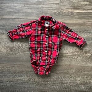 OshKosh B'gosh Plaid Baby Shirt